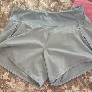 Light Blue Women's Shorts